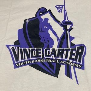 Vince Carter Youth Basketball Academy T-shirt-NEW